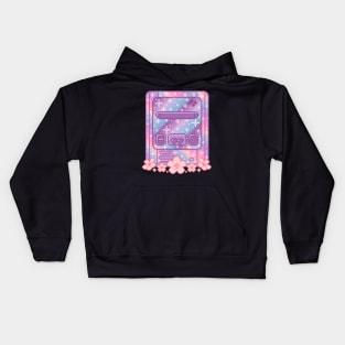 Galaxy Console Pixel Art Kids Hoodie